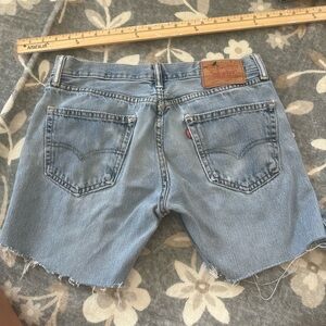 Levi's Women's Light Blue Jean Shorts